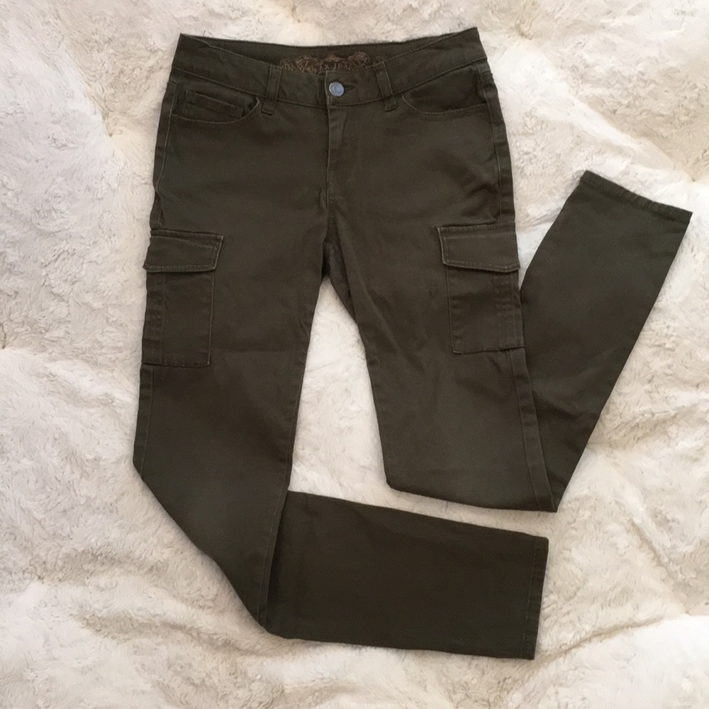 Wax Jean Olive Green Pants